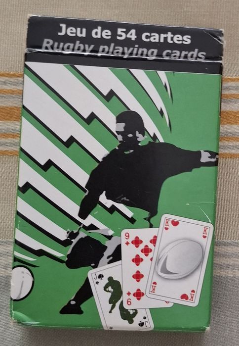 Baralho de cartas, Vintage, Rugby World Cup 2007.