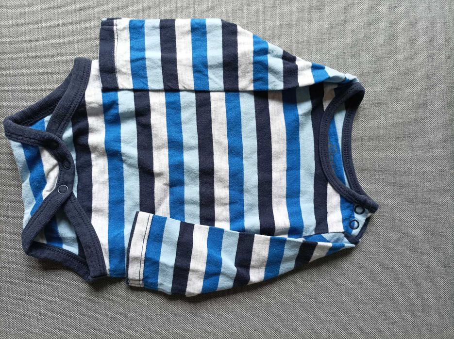 Komplet body z długim rękawem, roz. 62 stan idealny
