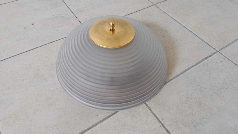 Plafon e candeeiro tecto Latão Vintage