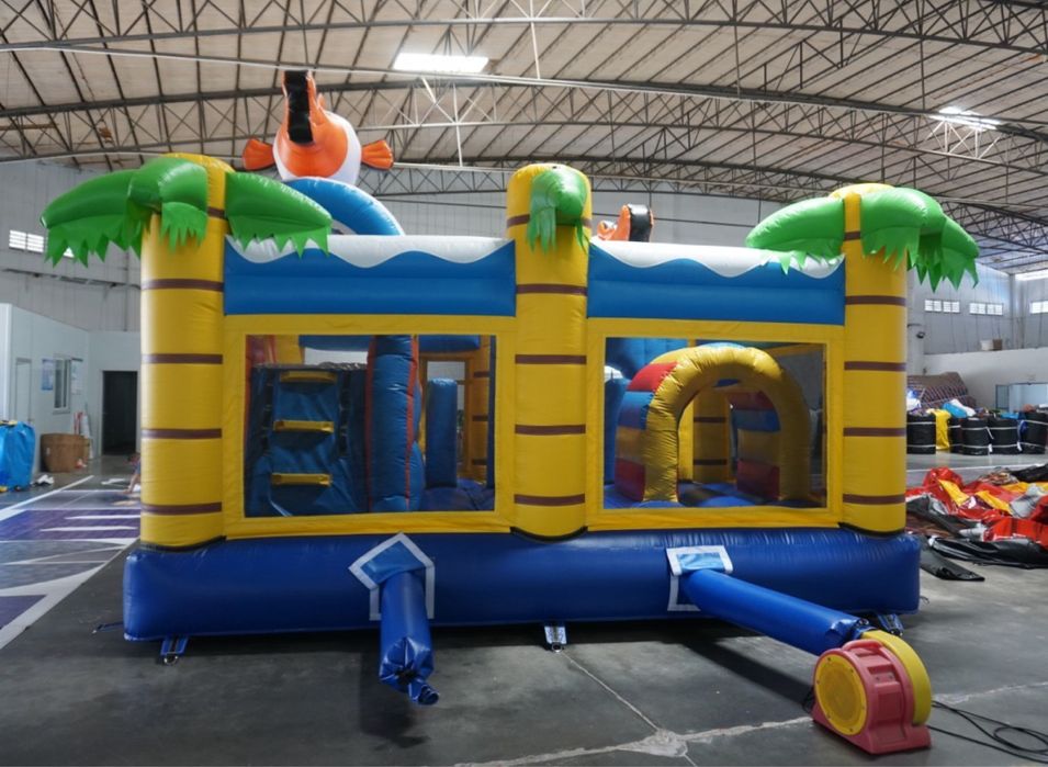 Insuflável peixes - PVC - novo