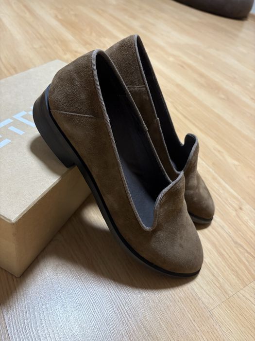 Весняні лофери з натуральної замші