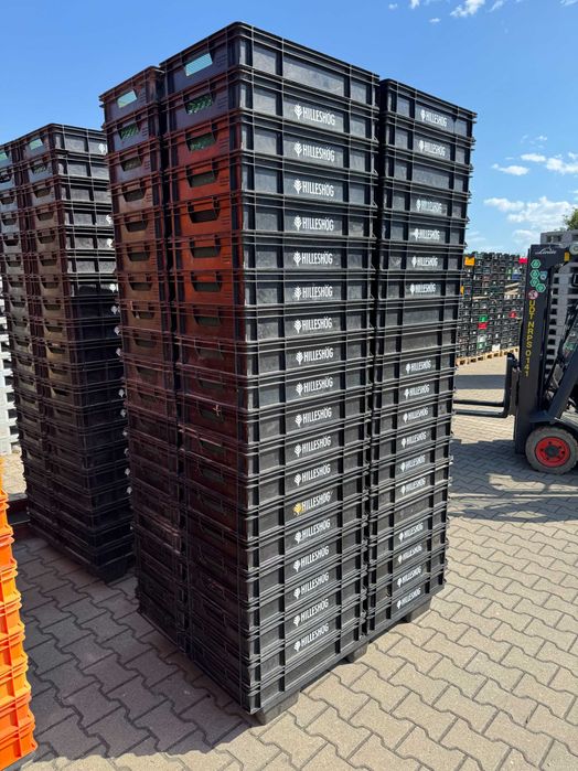 Skrzynki pojemniki kosze magazynowe transportowe mocne porządne 60x40x12