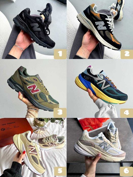‼️ПРЕМІУМ ЯКІСТЬ Кросівки New Balance 990 у різних кольорах | Унісекс | Розміри 36 - 45
