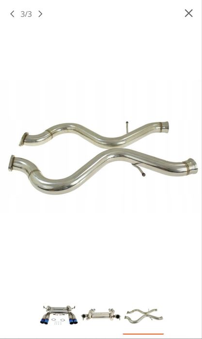 Wydech BMW Cat Back Exhaust BMW E92 E90 E91