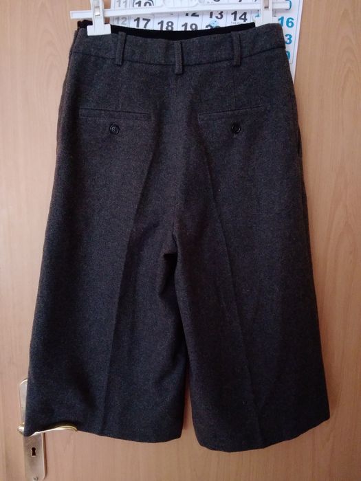 Calças/calções meia perna ZARA XS cinza