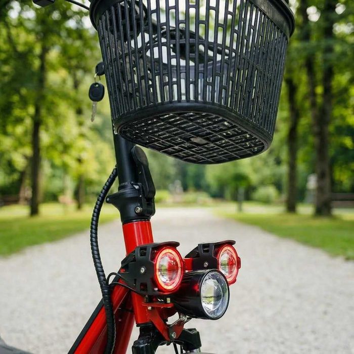 ТОП! Електросамокат ECOBIKE Zen U12 15Ah 800W червоний 2026 рік -30%