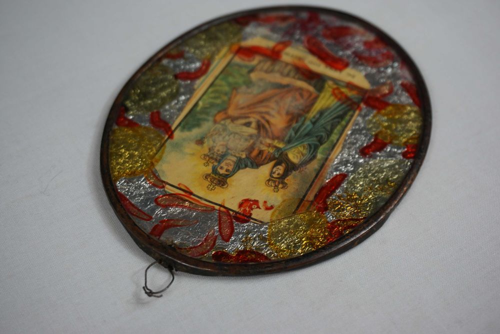 Abcybilder przedwojenny obrazek Święta Anna pod Przyrowem Przyrów