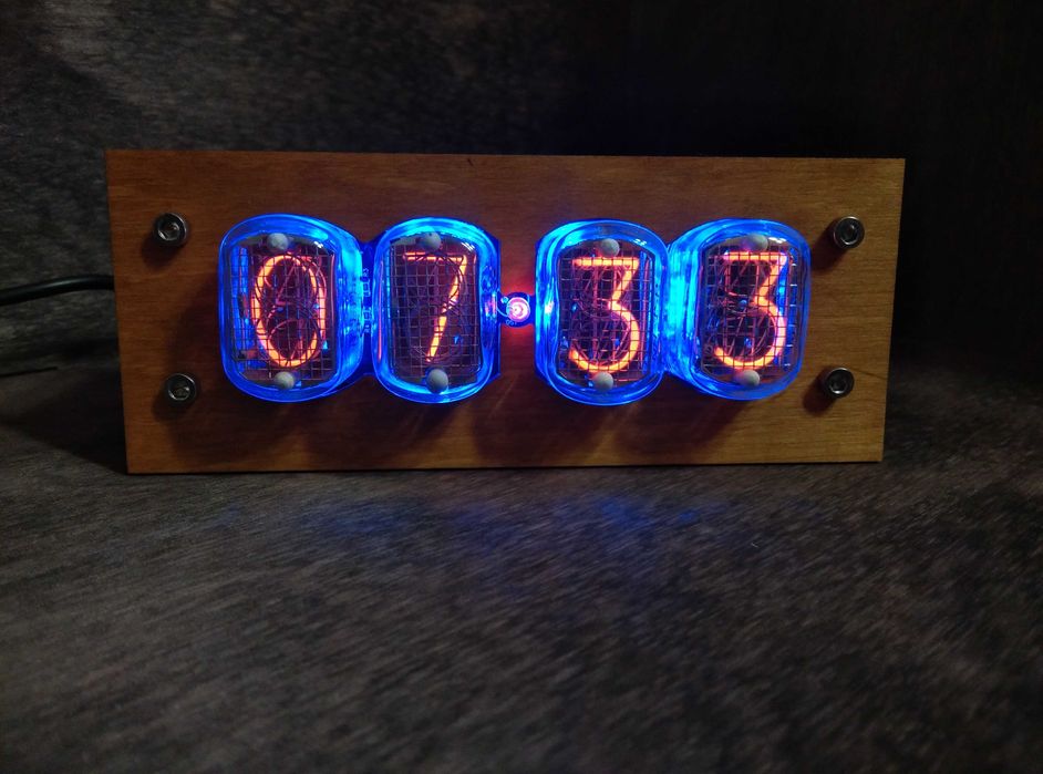 Ламповий годинник ІН-12 / ИН-12 / IN-12 Nixie Clock