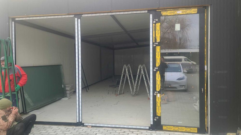 Склопакети панорамні, гартоване скло,  1470х2720мм - 2 шт.