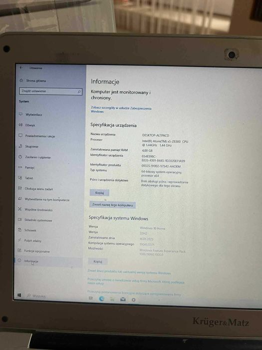 Laptop Kruger Matz