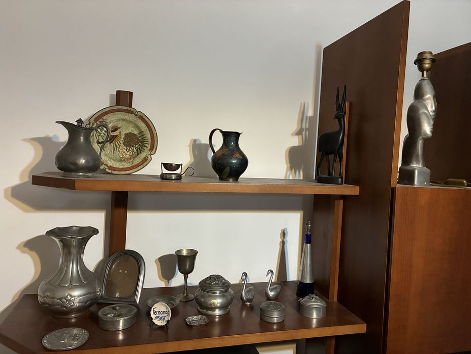 Artigos em estanho puro