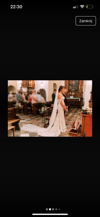 Suknia ślubna Justin Alexander, model 8920