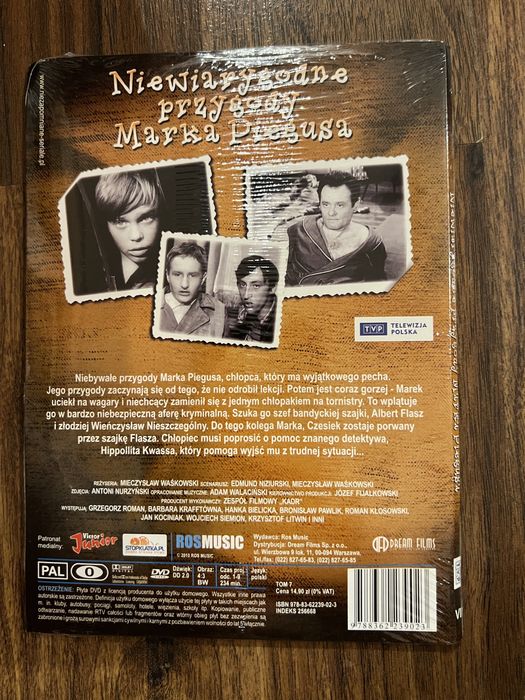 DVD Niewiarygodne przyhody Marka Piegusa Nowa Folia