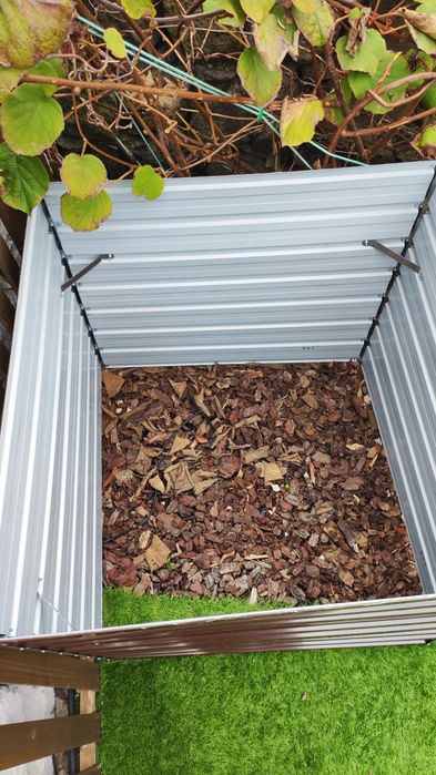 Canteiro/horta em chapa