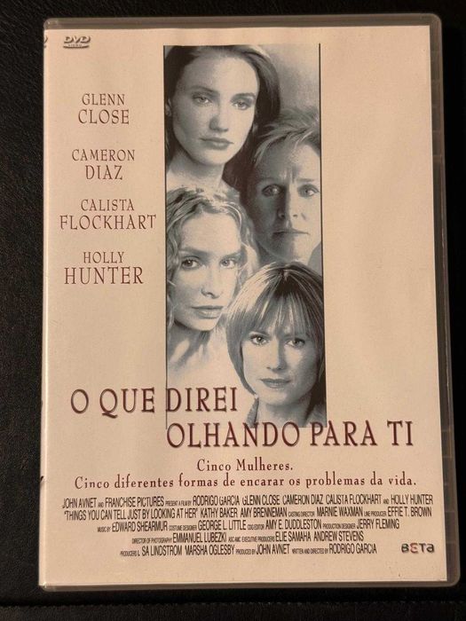 DVD do filme O que direi olhando para ti