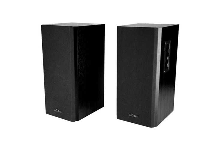 GŁOŚNIKI AUDIENCE HQ Media-Tech 40W stereo drewniane OUTLET