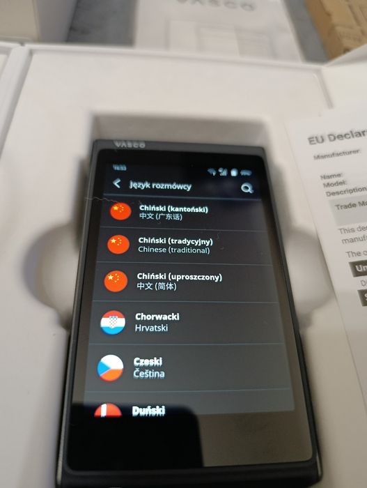 Vasco Q1 j. nowy tłumacz mowy, translator. Gwarancja.