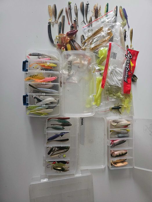 Zestaw przynęt gumowych