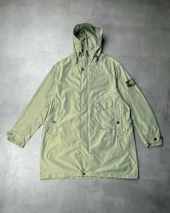 Парка STONE ISLAND 70222 Long Jacket Olive SI0146-OL
