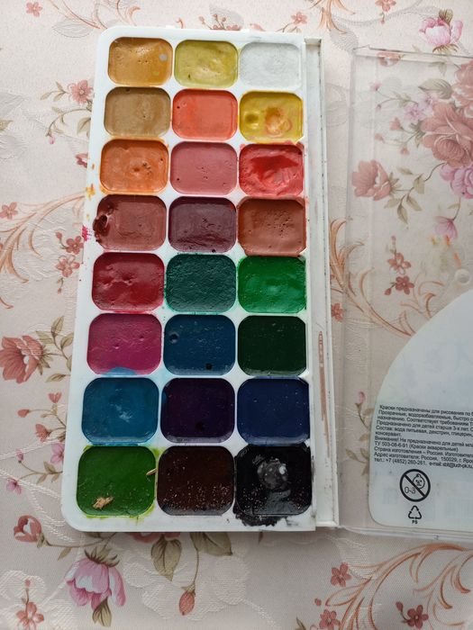 Фарби акварель нові бу