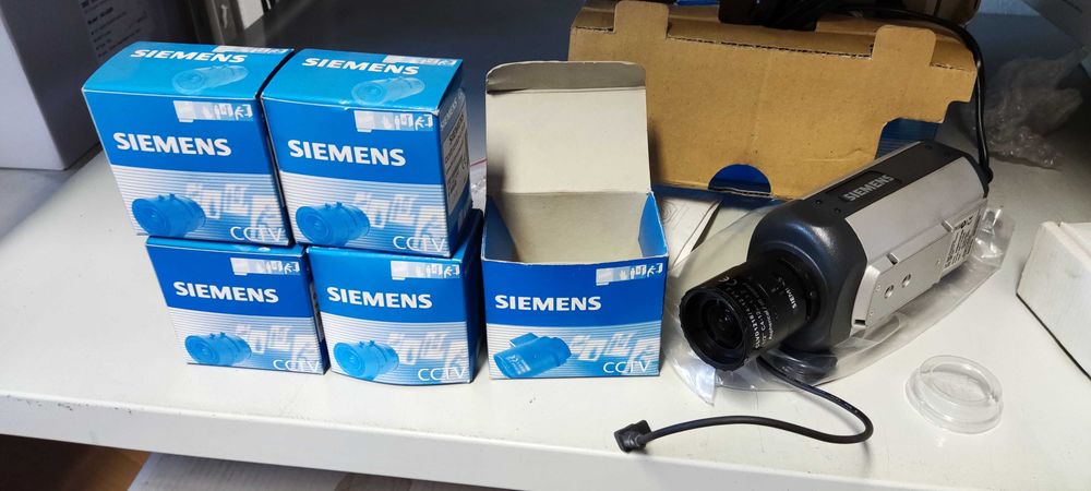 Câmaras CCTV, lentes e sensores