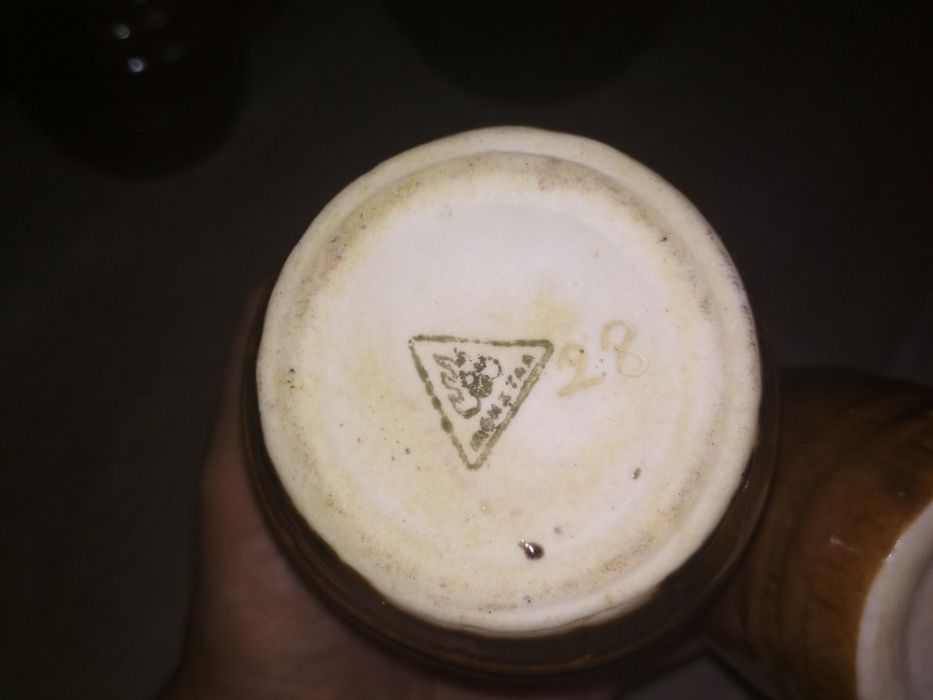 Сервиз чайный Медведи, мишки,советский, СССР, керамика, майолика,