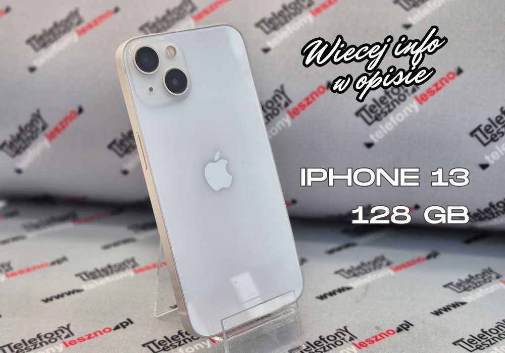 APPLE IPHONE 13 | 128 GB | UŻYWANY | Kondycja Baterii- 86% | Szkło GRATIS