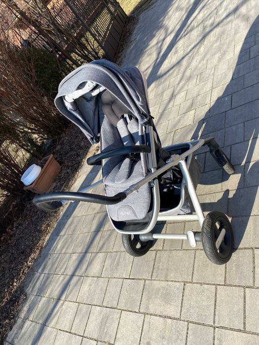 KOMPLET Wózek 2w1 Nuna IVVI Savi + 2 foteliki +wanienka z przewijakiem