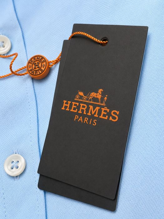 Koszula męska Hermès Paris błękitna - nowa z metkami