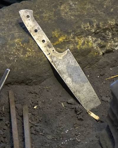 Noże myśliwskie hartowanie, blanki. Hartownia
