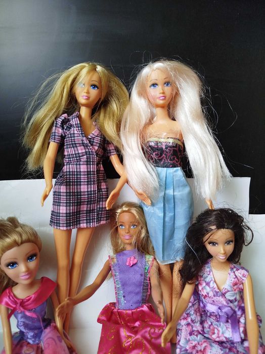 lalki barbie - 5 szt
