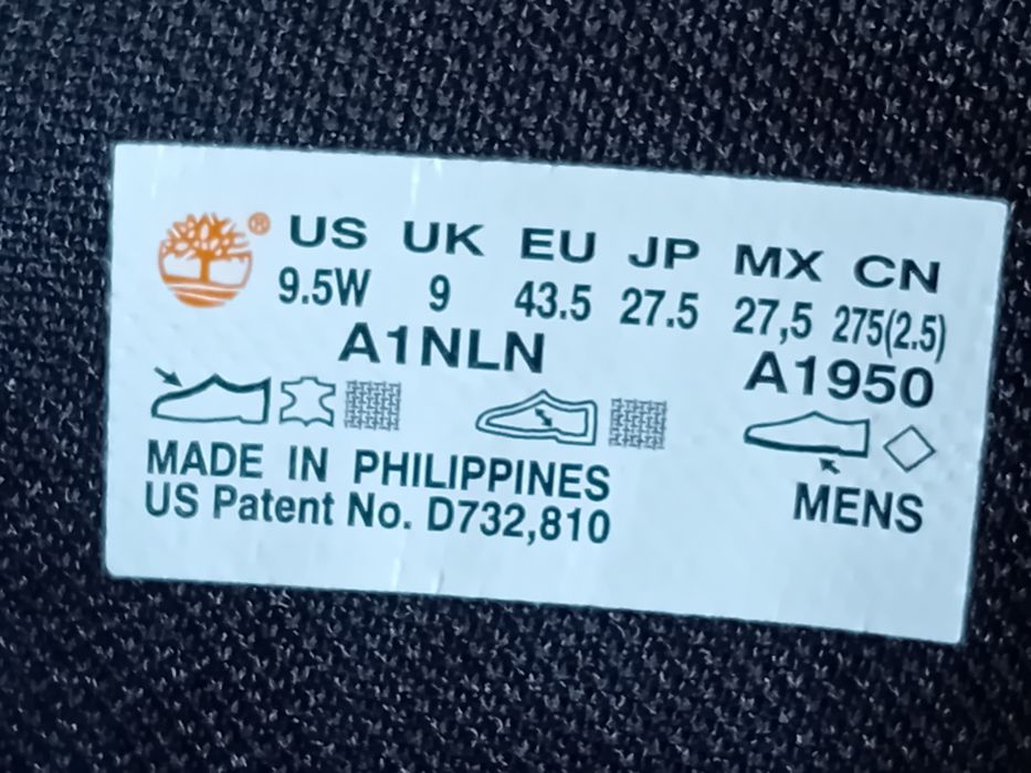 Timberland flexivel adaptavel ao pé macio Sensorflex tamanho 43,5