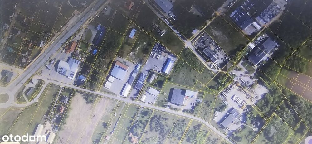 Działka na wynajem 3300 m² z mediami