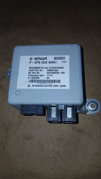 Centralinea de direção assistida smart fortwo de 2011