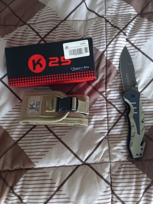 Faca tatica K25 NOVA