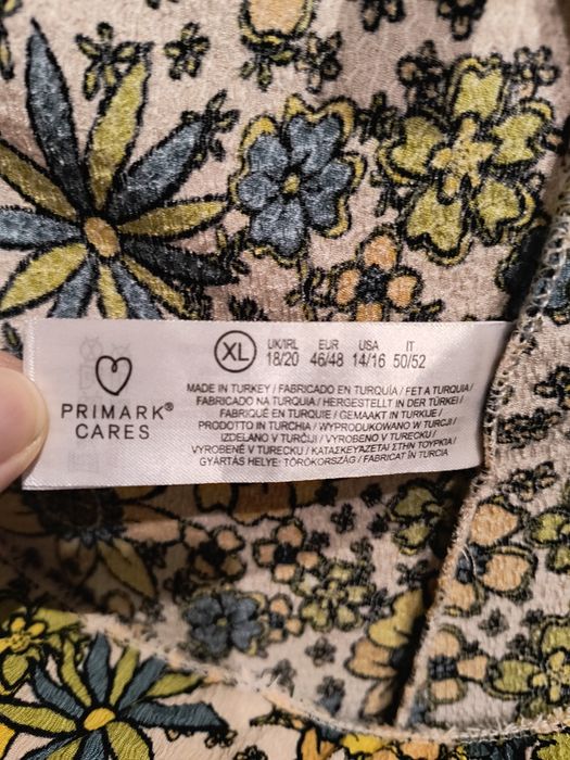 Spodnie w kwiaty na lato 46/48 Primark