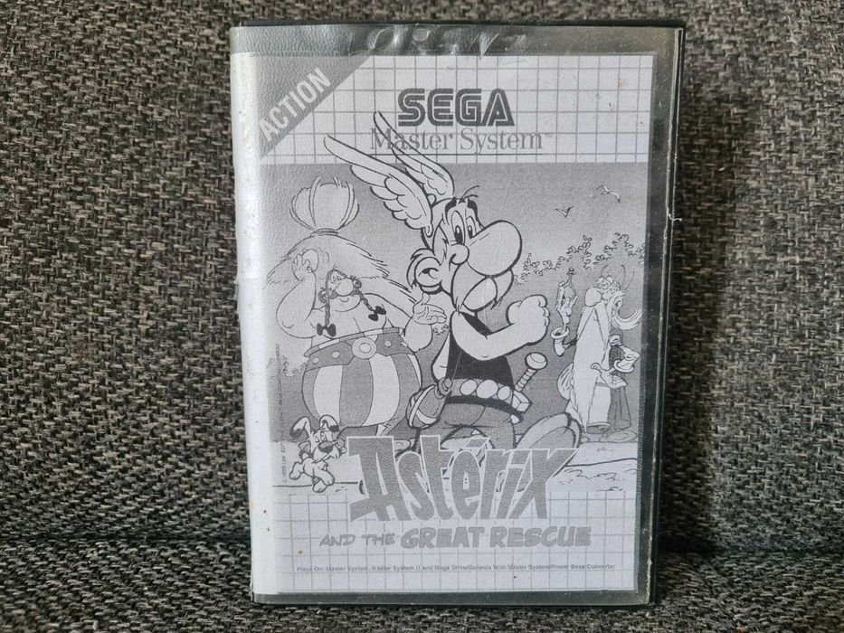 Asterix Sega Master System Cartridge