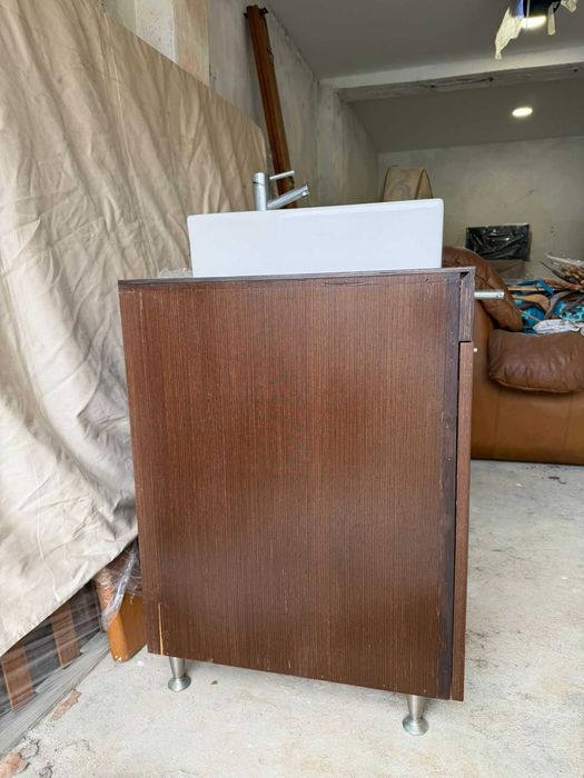 Móvel wc madeira marítima 1.20m