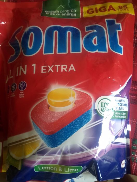 Somat do zmywarki 85sztuk x 4 opakowania