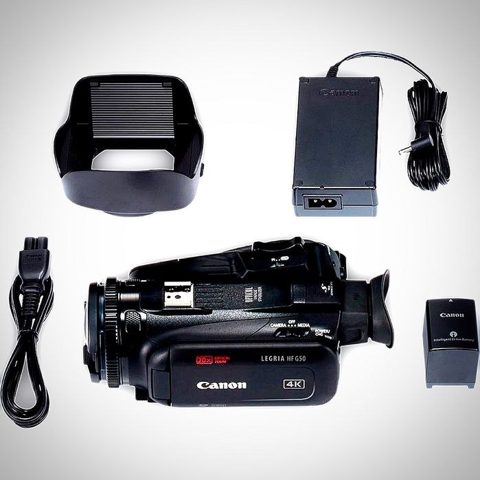 CANON LEGRIA HF G50 4K 20x zoom vlog