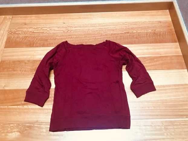 Sweat vermelha da zara