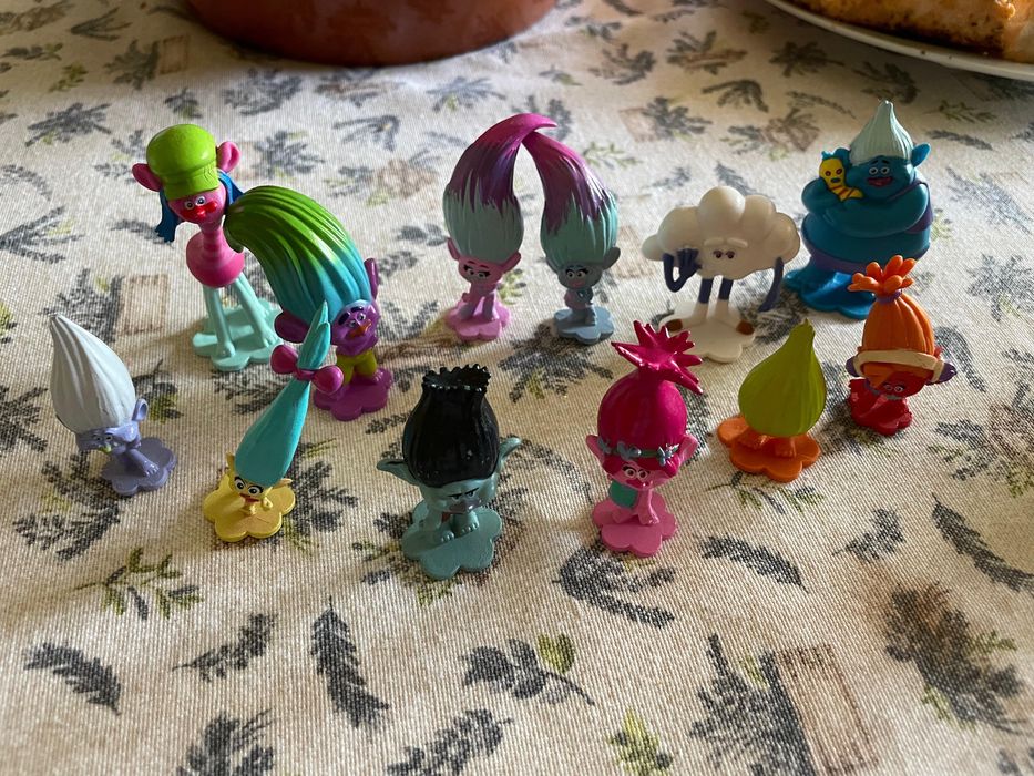 Trolls - conjunto 12 peças