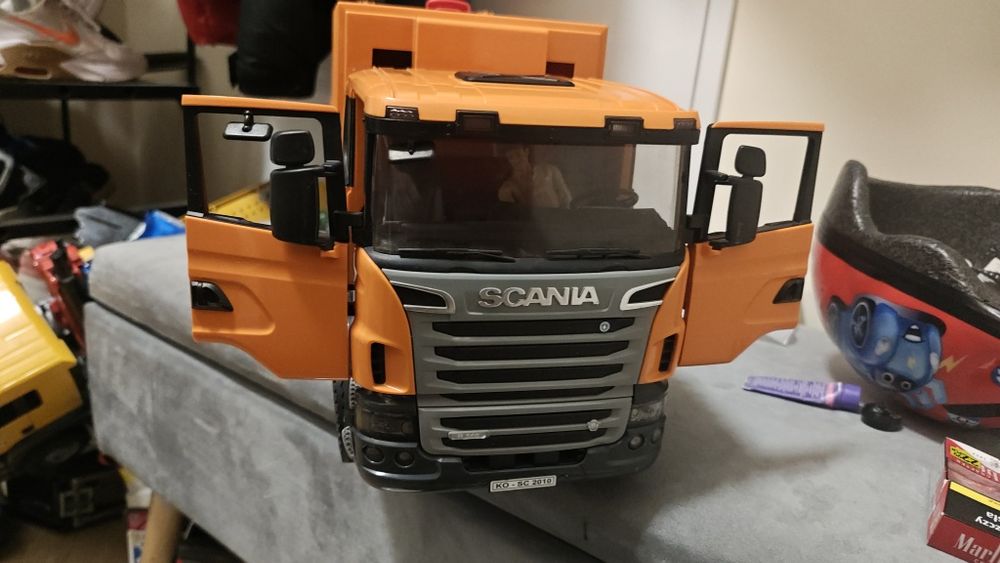 Bruder scania śmieciarka