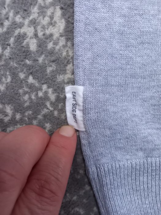 Szary rozpinany sweter Reserved r 158