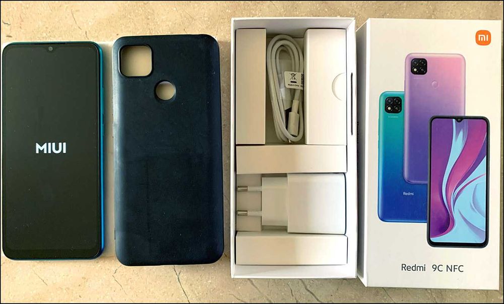 Redmi 9C NFC 2/32 ГБ — ідеальний стан, повна комплектація + чехол