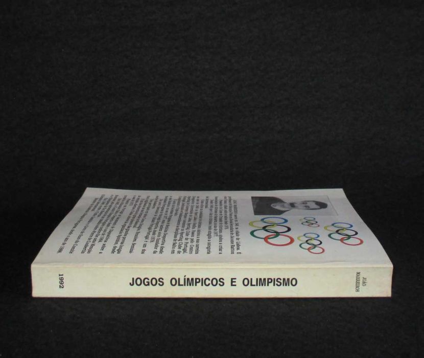 Livro Jogos Olímpicos e Olimpismo João Marreiros