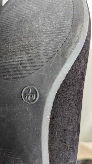 Sapatos pretos senhora tamanho 40/41