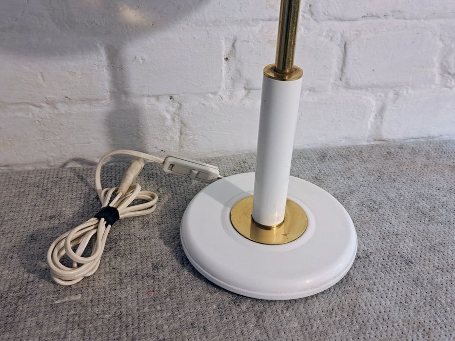 Lampa stołowa vintage retro mid-century + komplet abażurów (3 szt.)