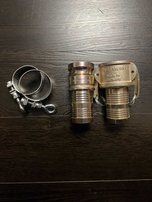 Соединение для шланга транспортирующий раствор для строй работ(муфта)