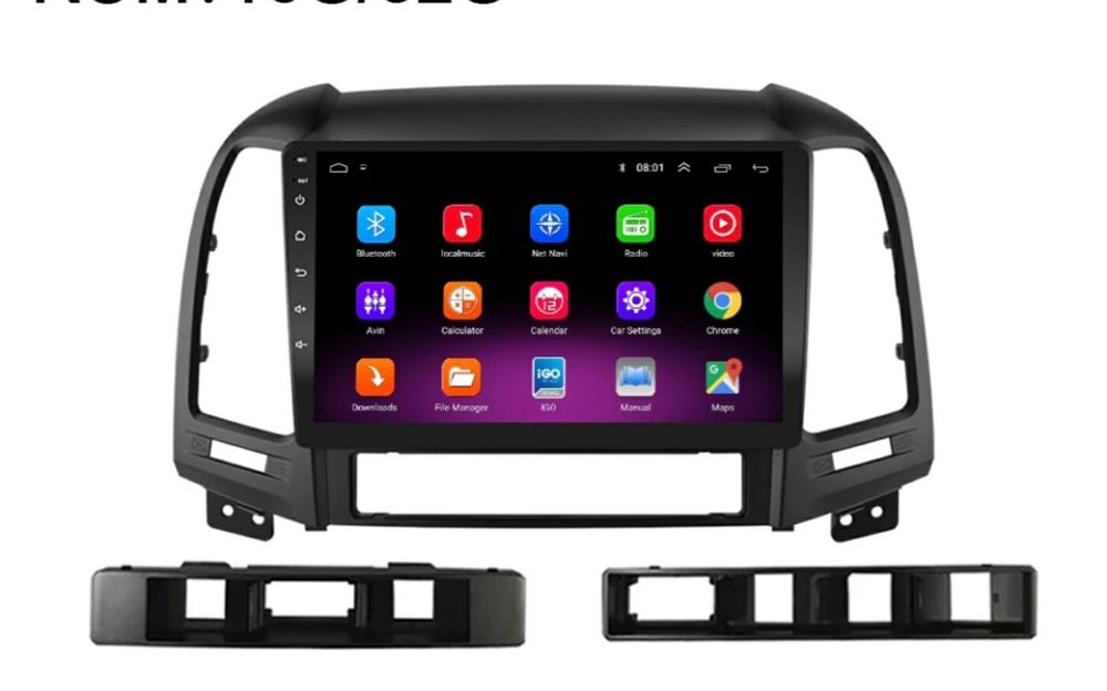 Автомагнитола, штатная магнитола Hyundai santa fe 2006 + Android, GPS